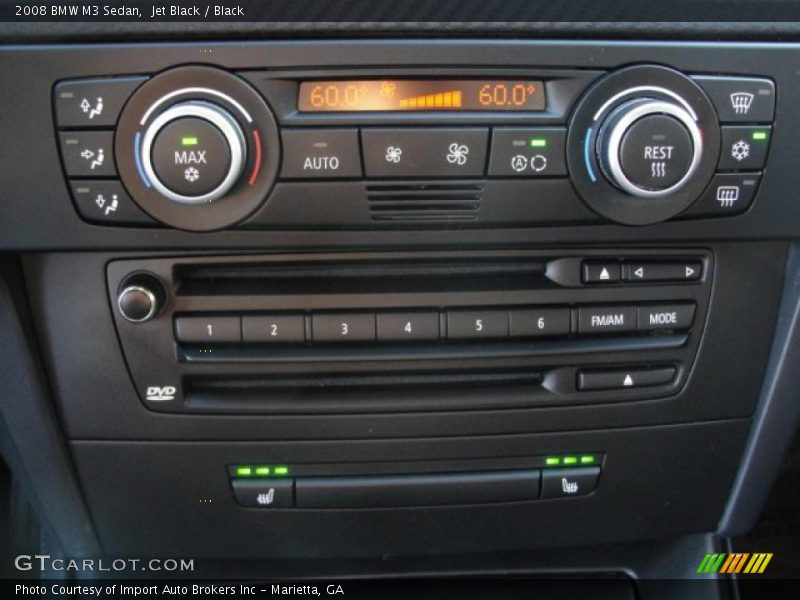 Controls of 2008 M3 Sedan