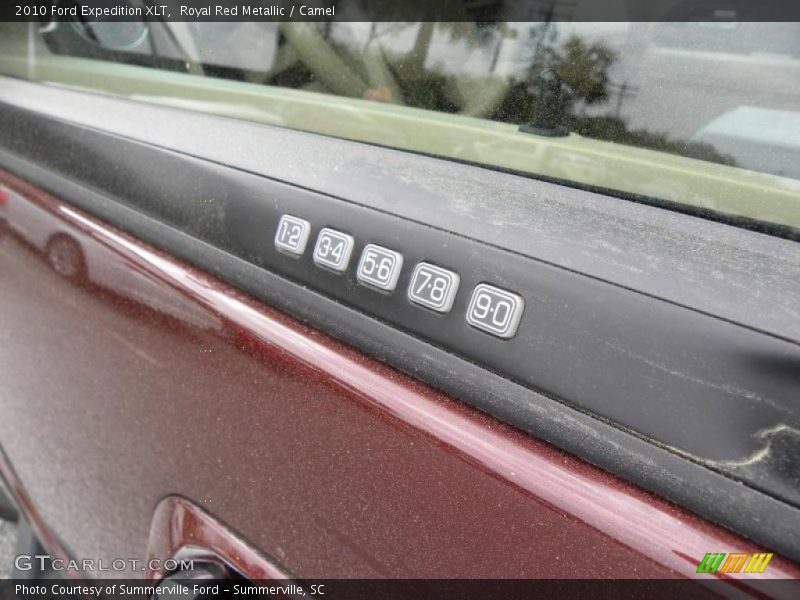 Royal Red Metallic / Camel 2010 Ford Expedition XLT
