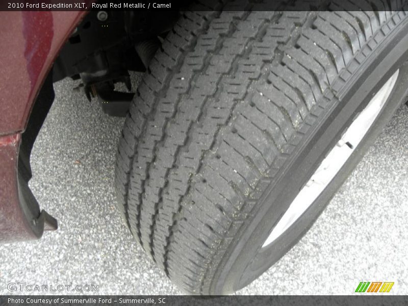 Royal Red Metallic / Camel 2010 Ford Expedition XLT