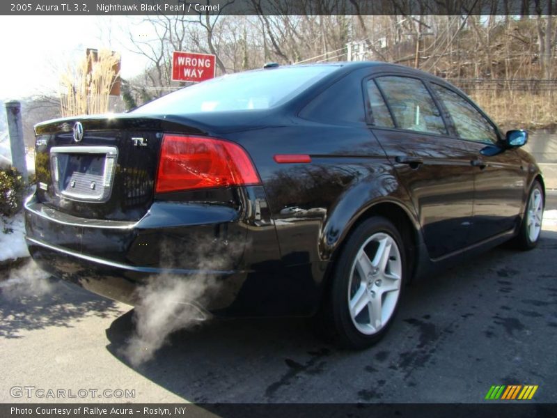 Nighthawk Black Pearl / Camel 2005 Acura TL 3.2