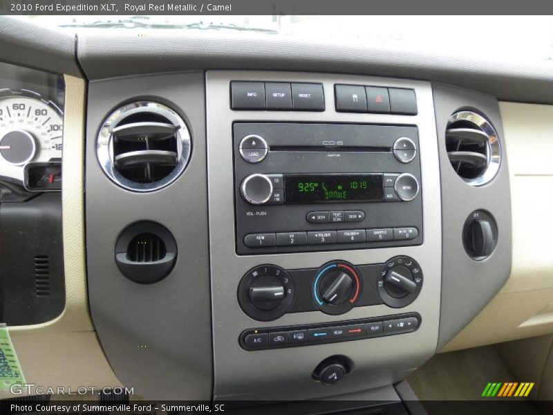 Controls of 2010 Expedition XLT