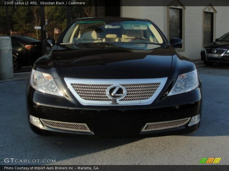 Obsidian Black / Cashmere 2008 Lexus LS 460