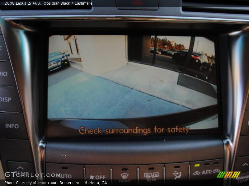 Obsidian Black / Cashmere 2008 Lexus LS 460