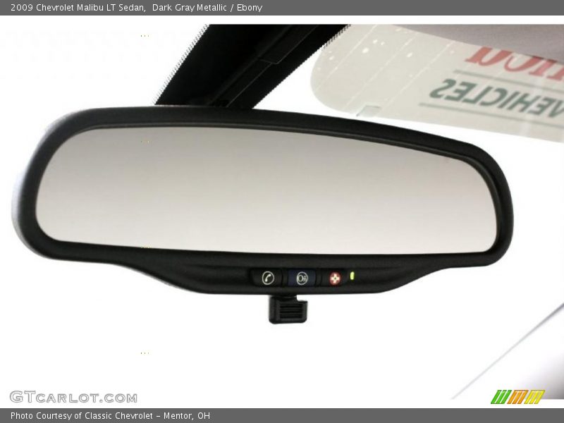 Dark Gray Metallic / Ebony 2009 Chevrolet Malibu LT Sedan