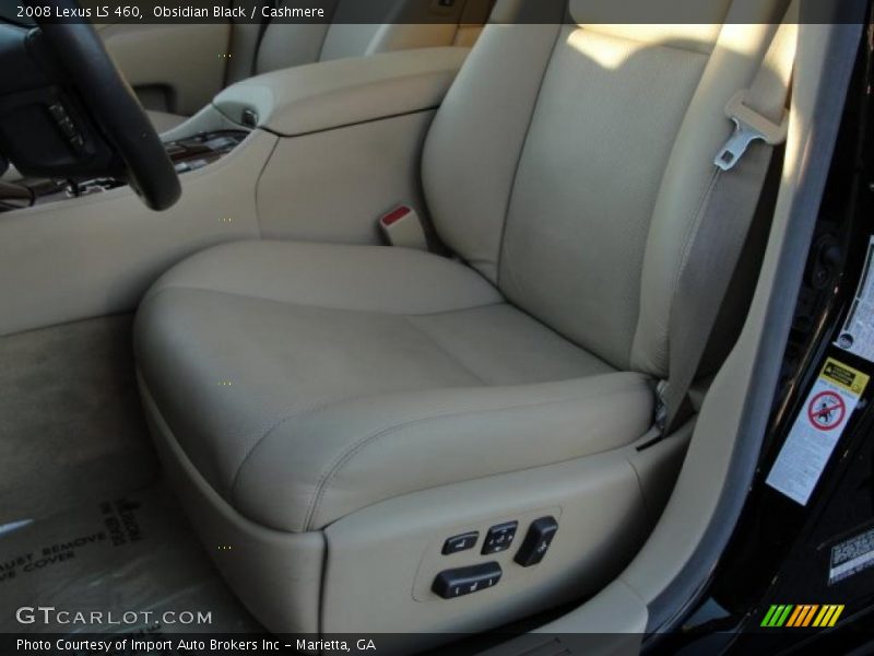 Obsidian Black / Cashmere 2008 Lexus LS 460