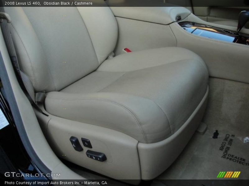 Obsidian Black / Cashmere 2008 Lexus LS 460