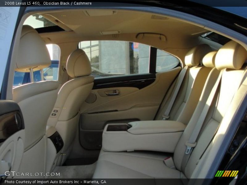 Obsidian Black / Cashmere 2008 Lexus LS 460