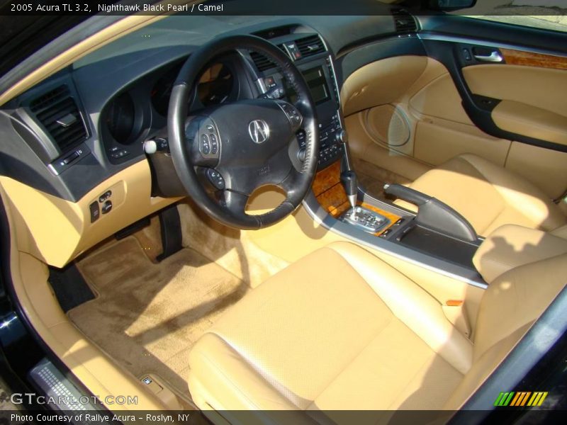 Nighthawk Black Pearl / Camel 2005 Acura TL 3.2