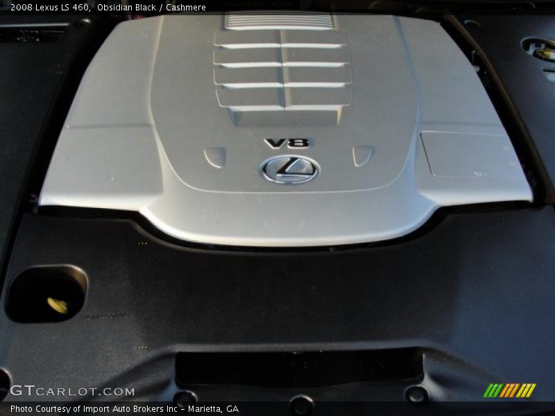 Obsidian Black / Cashmere 2008 Lexus LS 460
