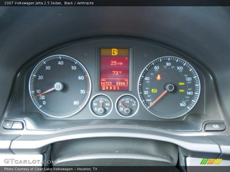 Black / Anthracite 2007 Volkswagen Jetta 2.5 Sedan