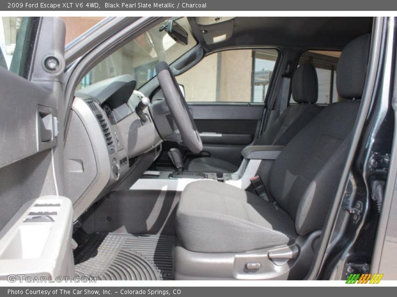 Black Pearl Slate Metallic / Charcoal 2009 Ford Escape XLT V6 4WD