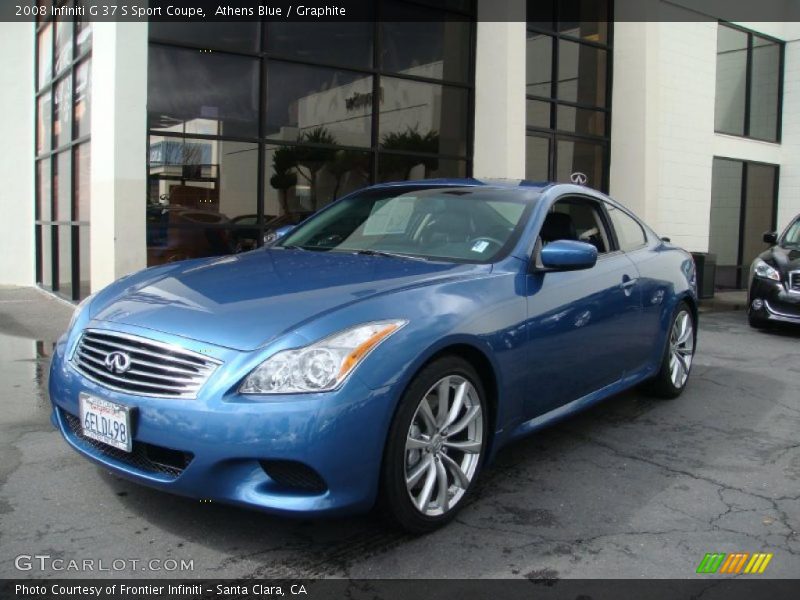Front 3/4 View of 2008 G 37 S Sport Coupe
