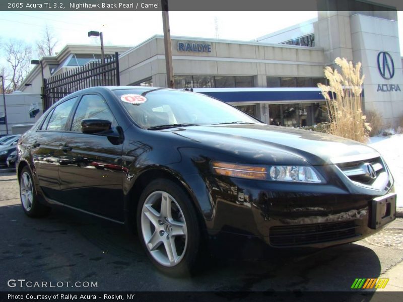 Nighthawk Black Pearl / Camel 2005 Acura TL 3.2