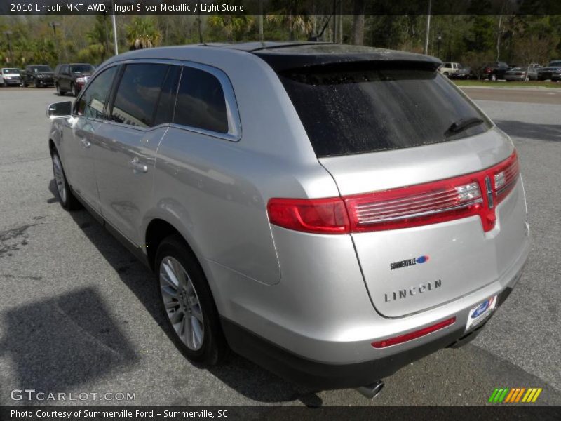 Ingot Silver Metallic / Light Stone 2010 Lincoln MKT AWD