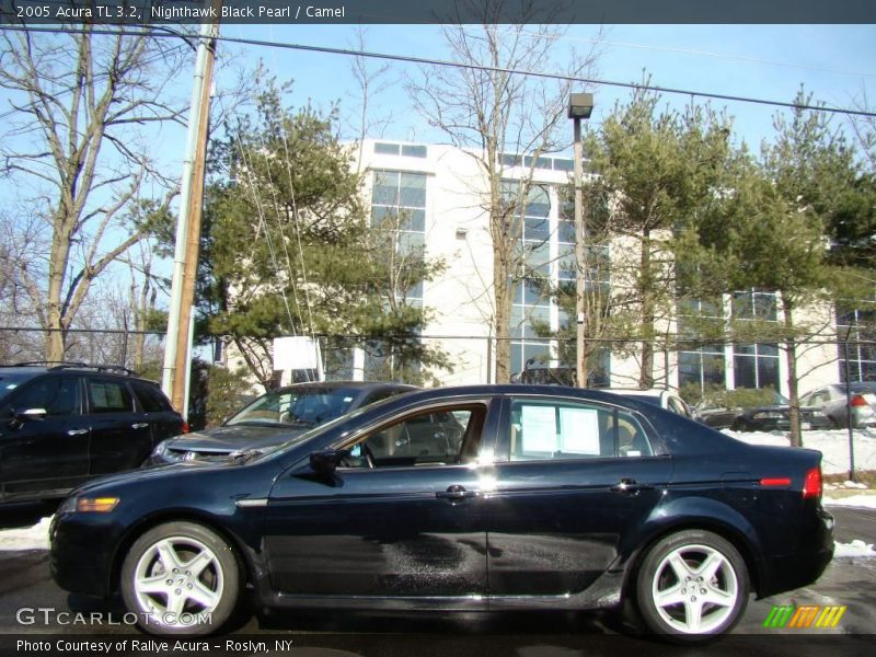 Nighthawk Black Pearl / Camel 2005 Acura TL 3.2