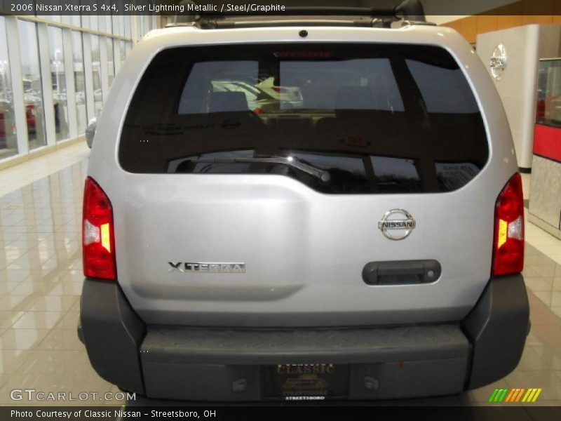 Silver Lightning Metallic / Steel/Graphite 2006 Nissan Xterra S 4x4