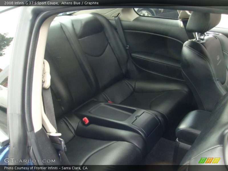 Athens Blue / Graphite 2008 Infiniti G 37 S Sport Coupe