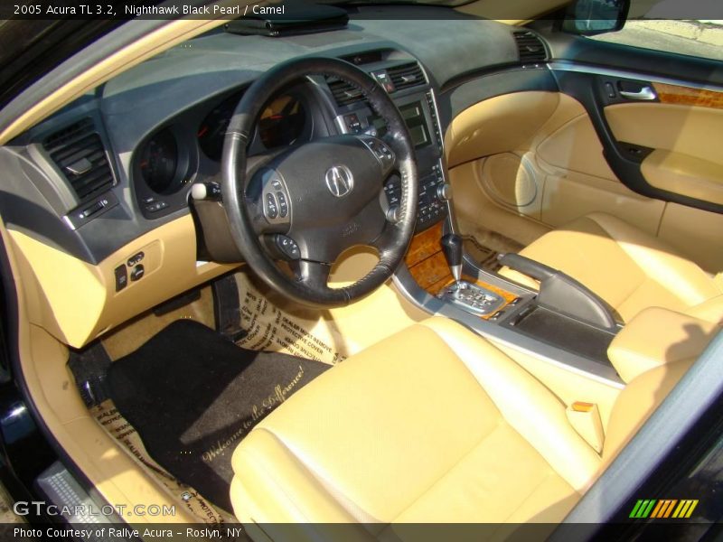 Nighthawk Black Pearl / Camel 2005 Acura TL 3.2