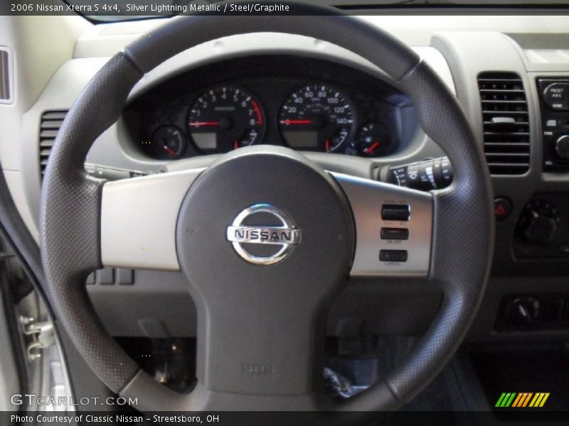 Silver Lightning Metallic / Steel/Graphite 2006 Nissan Xterra S 4x4
