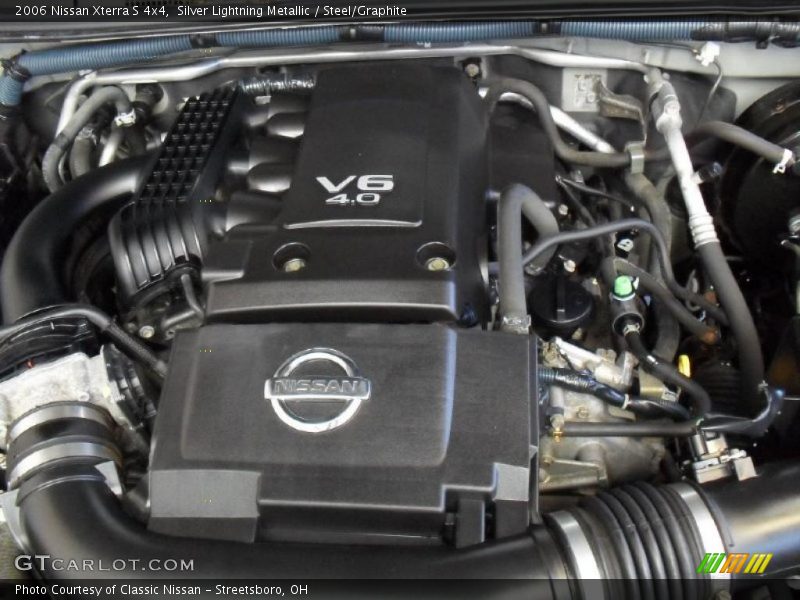 Silver Lightning Metallic / Steel/Graphite 2006 Nissan Xterra S 4x4