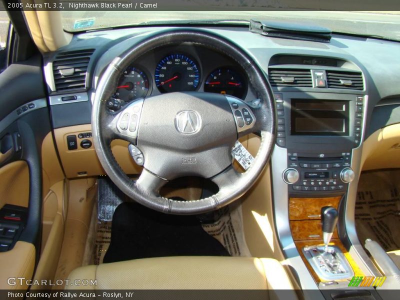 Nighthawk Black Pearl / Camel 2005 Acura TL 3.2
