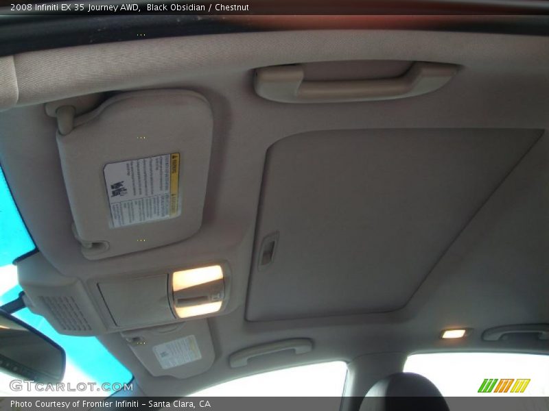 Sunroof of 2008 EX 35 Journey AWD