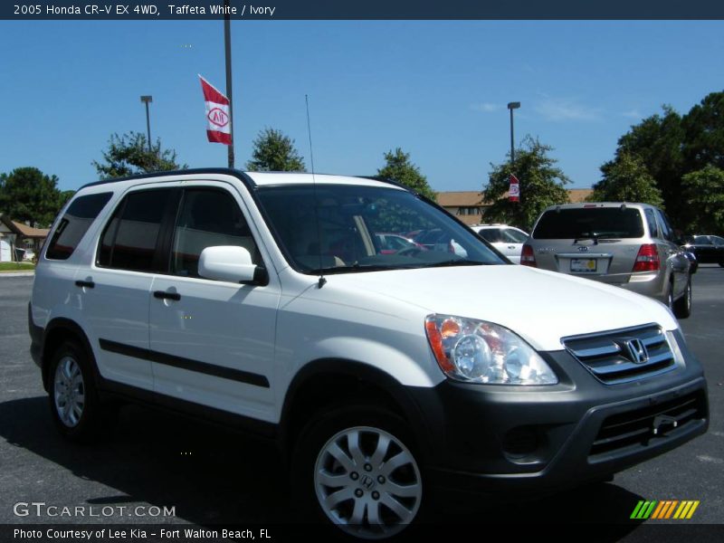 Taffeta White / Ivory 2005 Honda CR-V EX 4WD