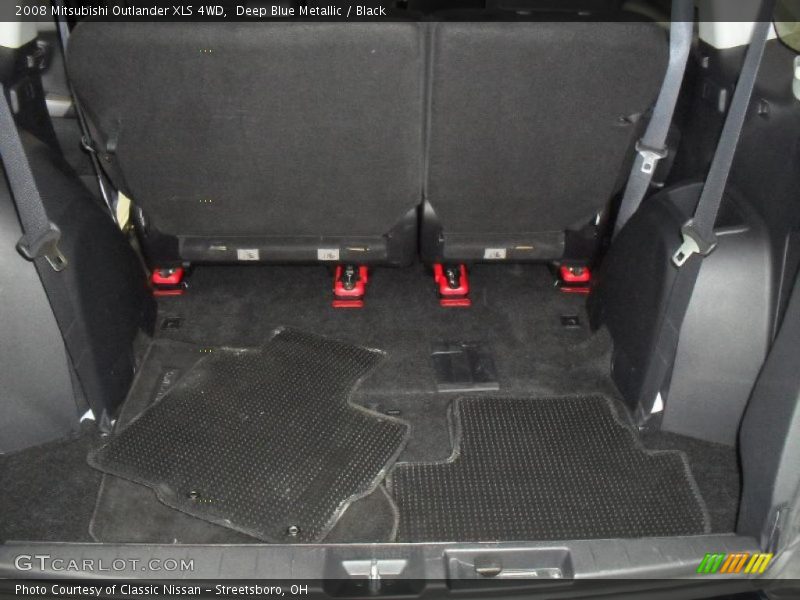 Deep Blue Metallic / Black 2008 Mitsubishi Outlander XLS 4WD