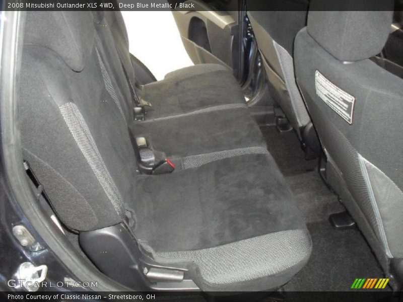 Deep Blue Metallic / Black 2008 Mitsubishi Outlander XLS 4WD