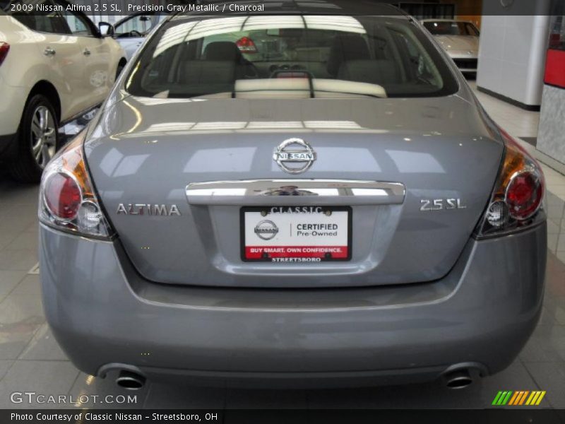 Precision Gray Metallic / Charcoal 2009 Nissan Altima 2.5 SL