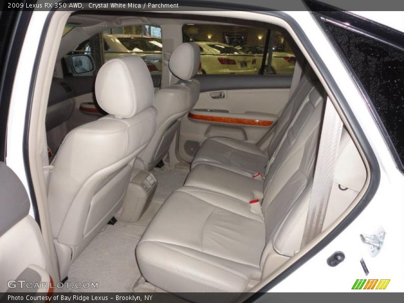 Crystal White Mica / Parchment 2009 Lexus RX 350 AWD