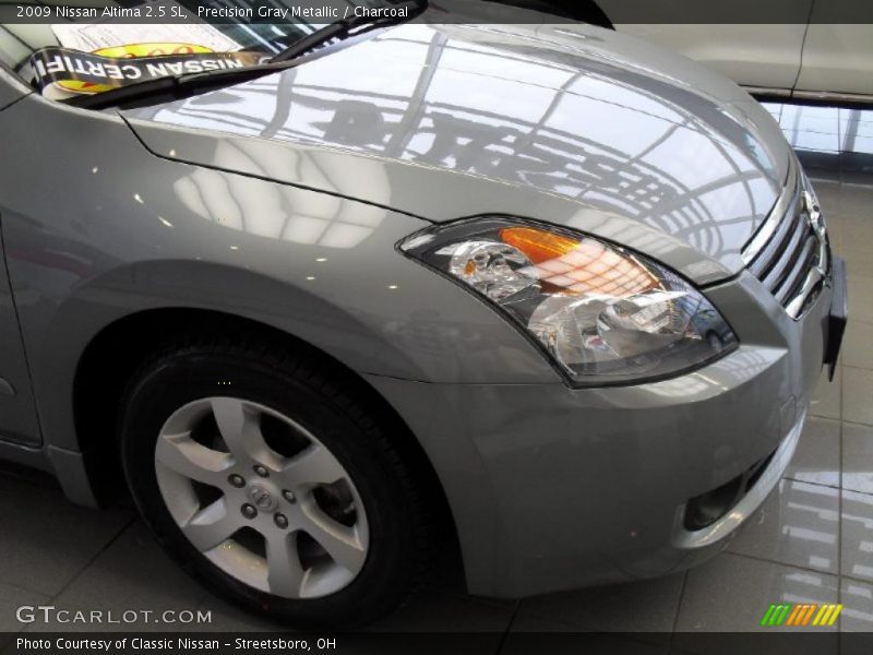 Precision Gray Metallic / Charcoal 2009 Nissan Altima 2.5 SL
