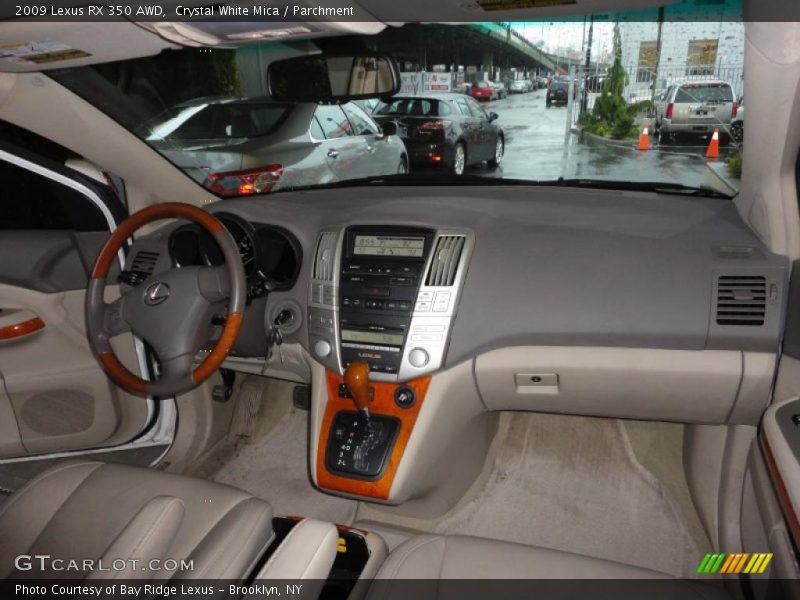 Crystal White Mica / Parchment 2009 Lexus RX 350 AWD