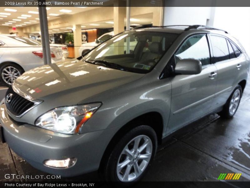 Bamboo Pearl / Parchment 2009 Lexus RX 350 AWD