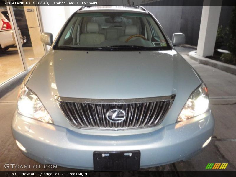 Bamboo Pearl / Parchment 2009 Lexus RX 350 AWD