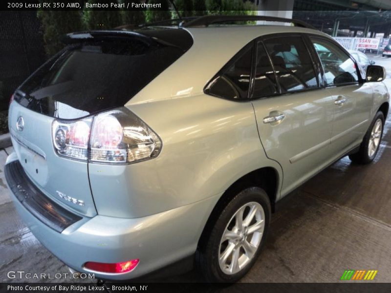 Bamboo Pearl / Parchment 2009 Lexus RX 350 AWD