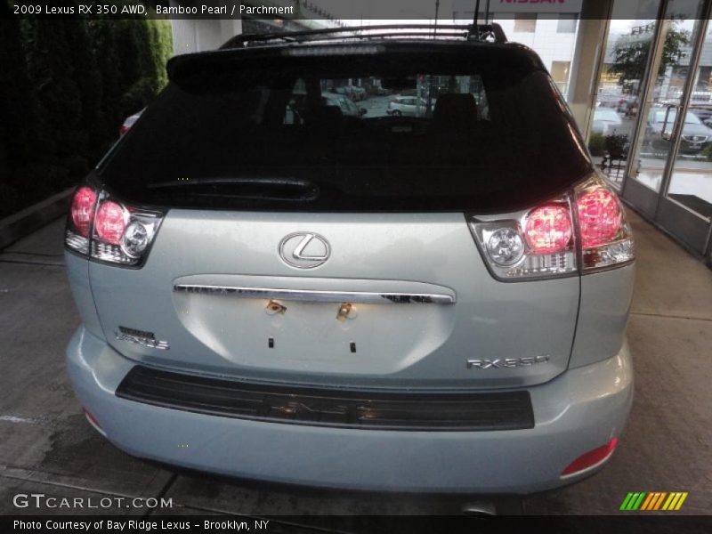 Bamboo Pearl / Parchment 2009 Lexus RX 350 AWD