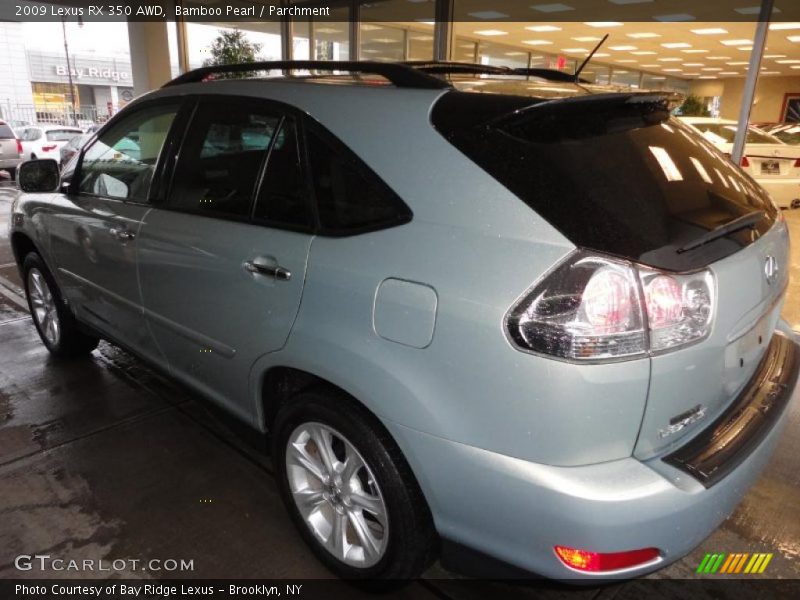 Bamboo Pearl / Parchment 2009 Lexus RX 350 AWD