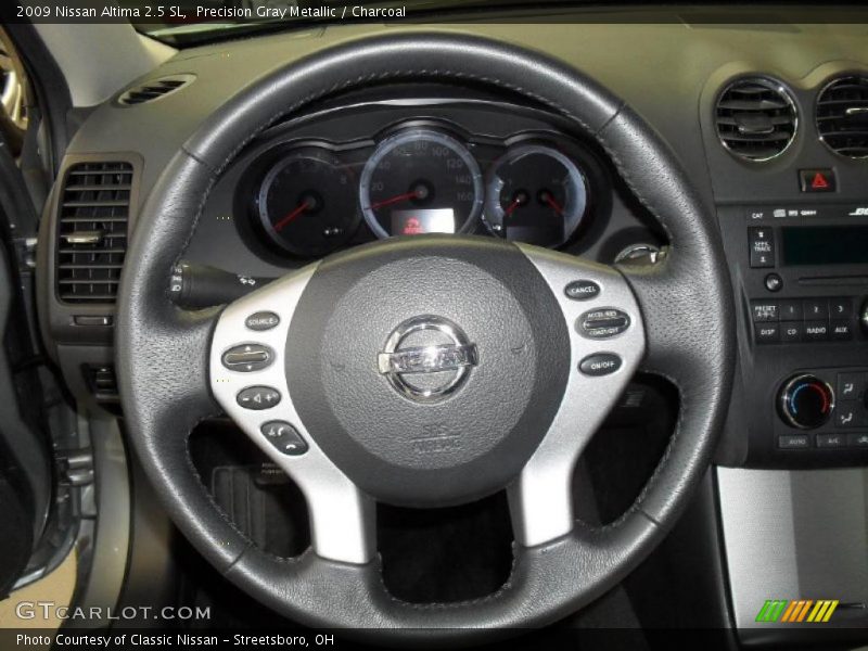 Precision Gray Metallic / Charcoal 2009 Nissan Altima 2.5 SL
