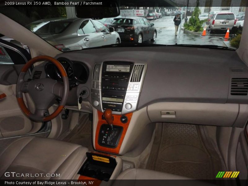 Bamboo Pearl / Parchment 2009 Lexus RX 350 AWD