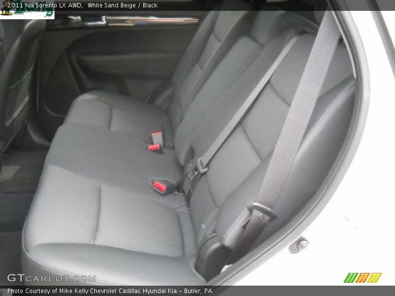 White Sand Beige / Black 2011 Kia Sorento LX AWD