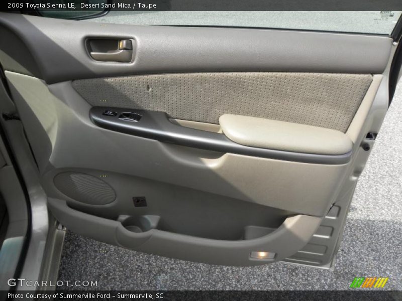 Desert Sand Mica / Taupe 2009 Toyota Sienna LE