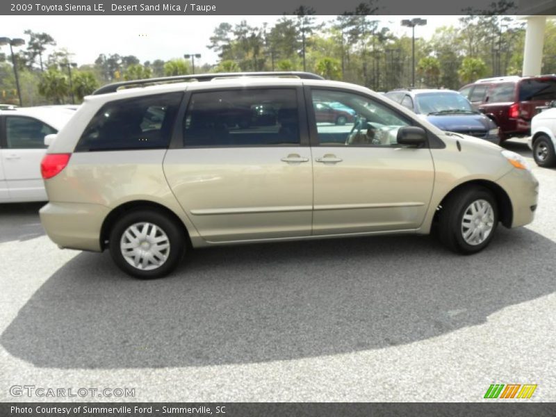 Desert Sand Mica / Taupe 2009 Toyota Sienna LE
