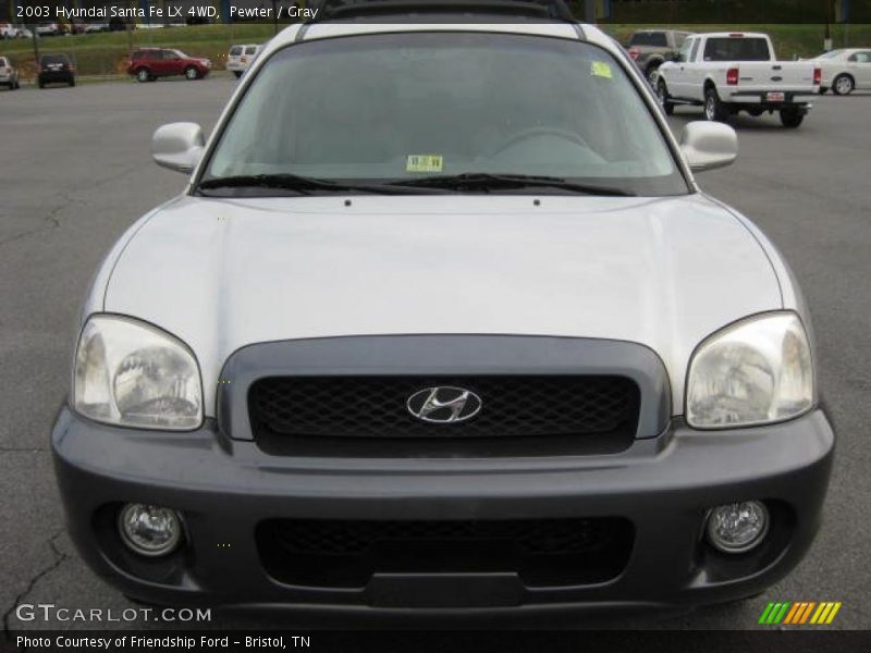 Pewter / Gray 2003 Hyundai Santa Fe LX 4WD