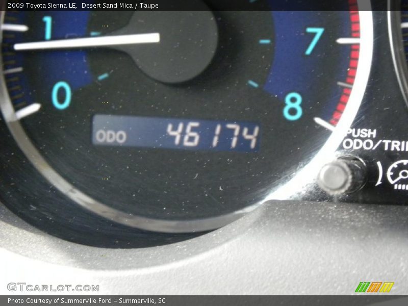 Desert Sand Mica / Taupe 2009 Toyota Sienna LE