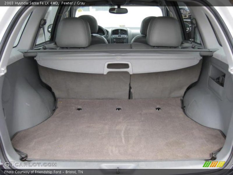  2003 Santa Fe LX 4WD Trunk