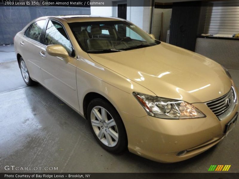 Golden Almond Metallic / Cashmere 2009 Lexus ES 350