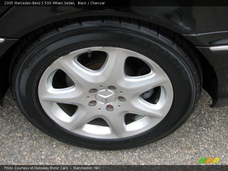 Black / Charcoal 2005 Mercedes-Benz S 500 4Matic Sedan