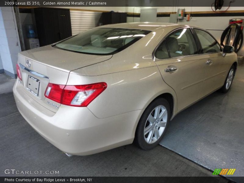 Golden Almond Metallic / Cashmere 2009 Lexus ES 350
