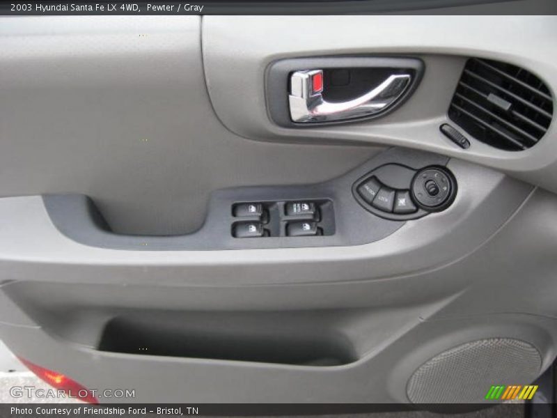 Pewter / Gray 2003 Hyundai Santa Fe LX 4WD